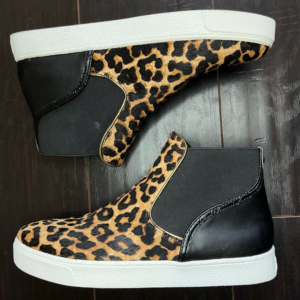 Sam eldelman high top sneakers Margot leather